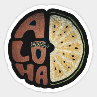 Aloha Sticker